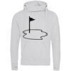 Cross neck hoodie Thumbnail