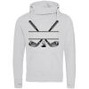 Cross neck hoodie Thumbnail
