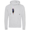 Cross neck hoodie Thumbnail