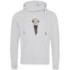 Cross neck hoodie Thumbnail