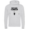 Cross neck hoodie Thumbnail